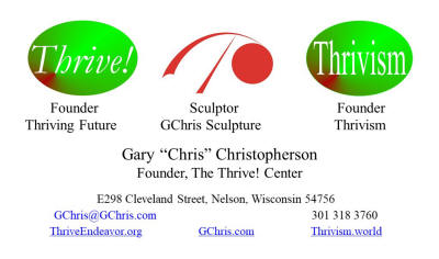 Thrive & Thrivism card