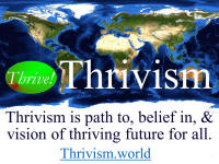 Thrivism Video